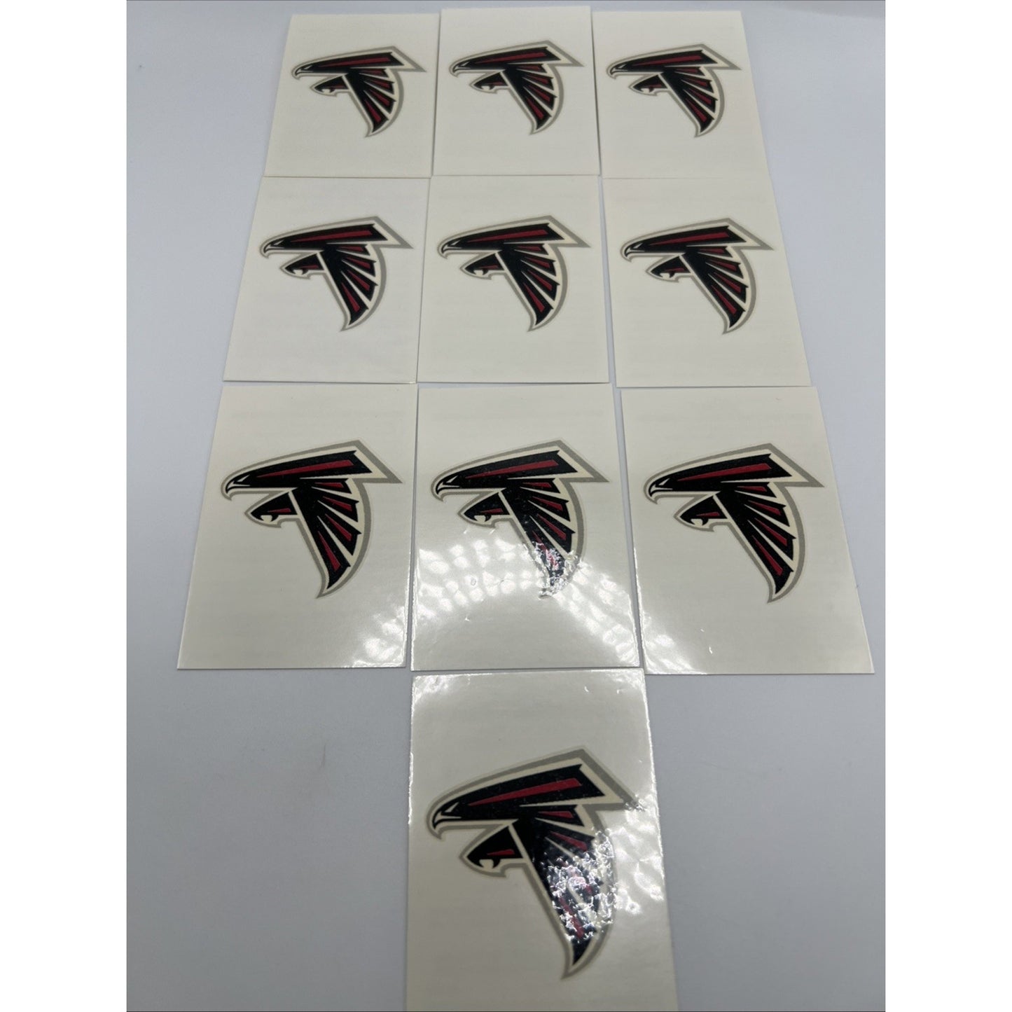 NFL Atlanta Falcons Temporary Tattoo Pack Of 10 Face Body Tattoos Football