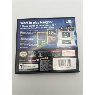 Midnight Play Pack For Nintendo DS Video Game With Box And Manual Tested