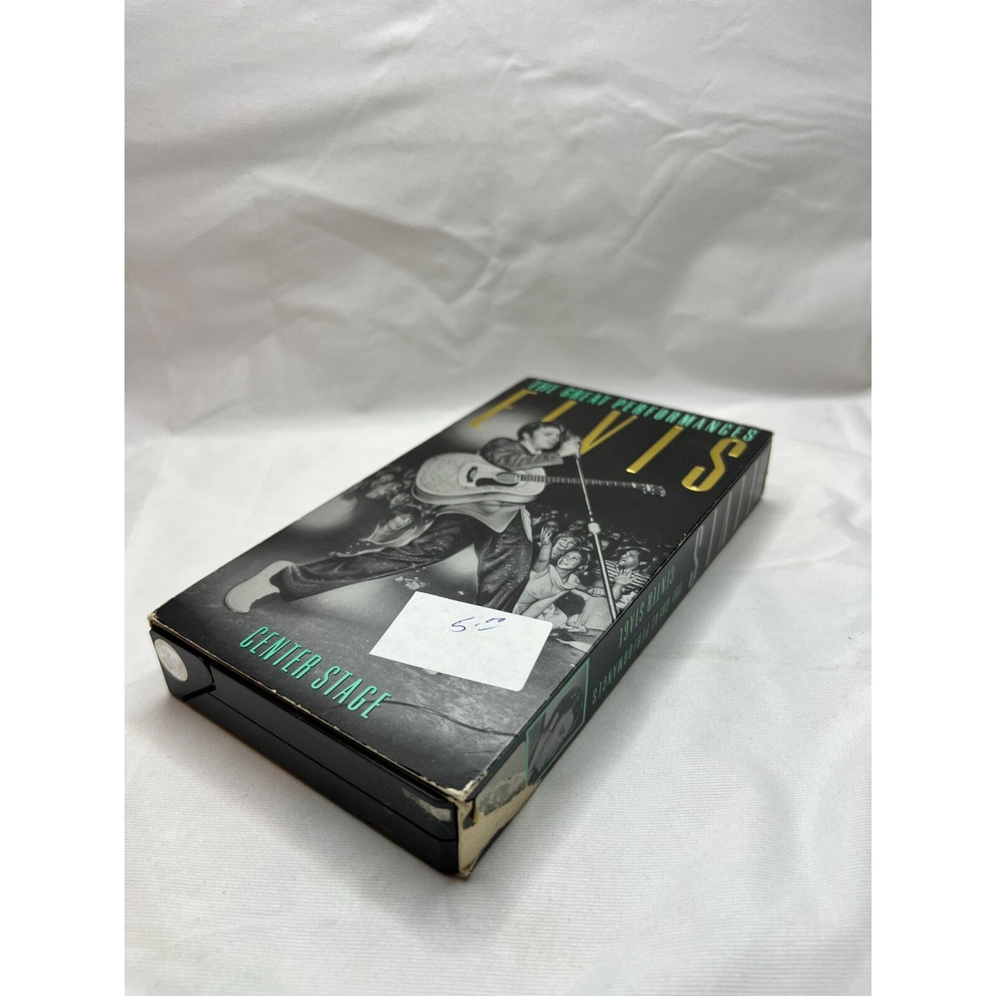 Elvis The Great Performances Center Stage VHS Tested Video Tape Used