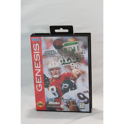NFL Quarterback Club 96 Sega Genesis Tested Video Game Used Football Sports Game