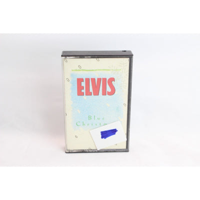 Elvis Presley Blue Christmas Cassette Tape Tested Used
