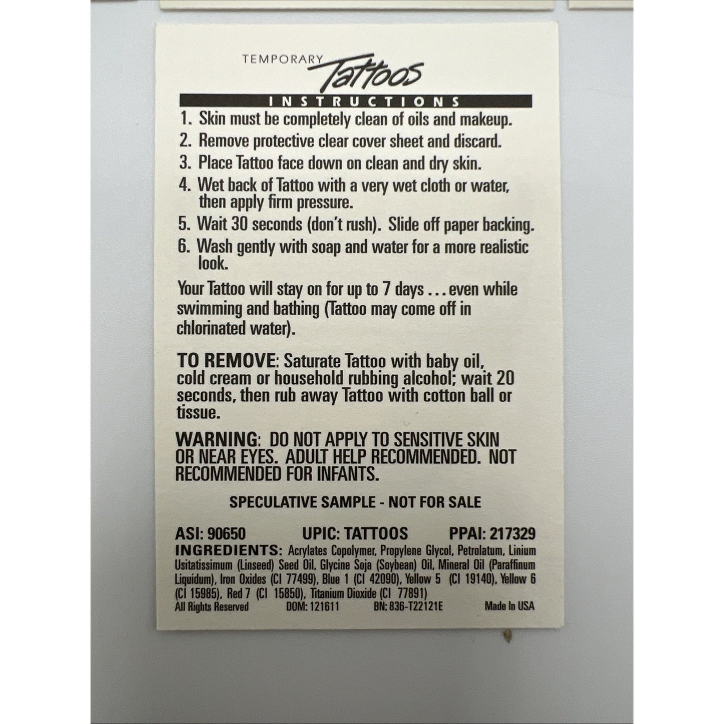 NFL Oakland Las Vegas Raiders Temporary Tattoo Pack Of 10 Face Tattoos Football