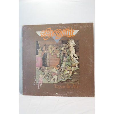 Aerosmith Toys in the Attic Record Audio Tested Video Music Album Used