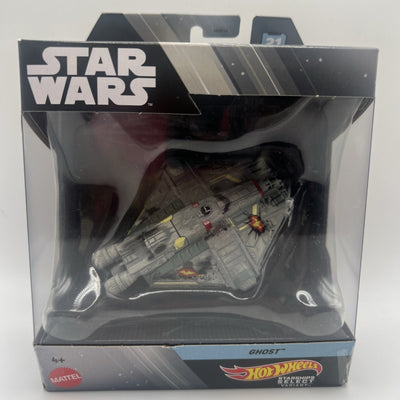 Star Wars Hot Wheels Starships Select Ghost #21 Rebels Chase Variant Blue Battle