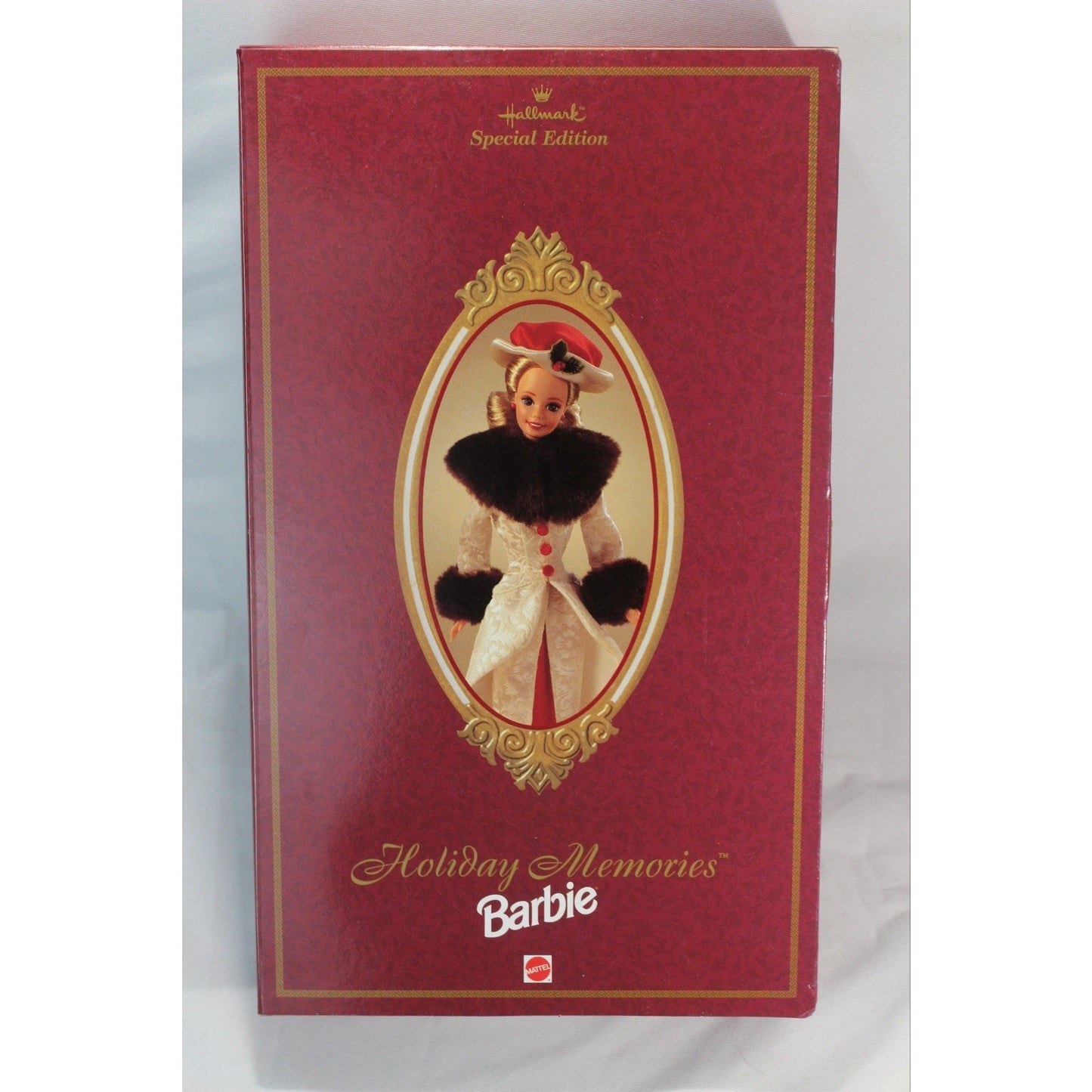 Vintage 1995 Hallmark Holiday Memories Barbie Special Edition Collector Doll New