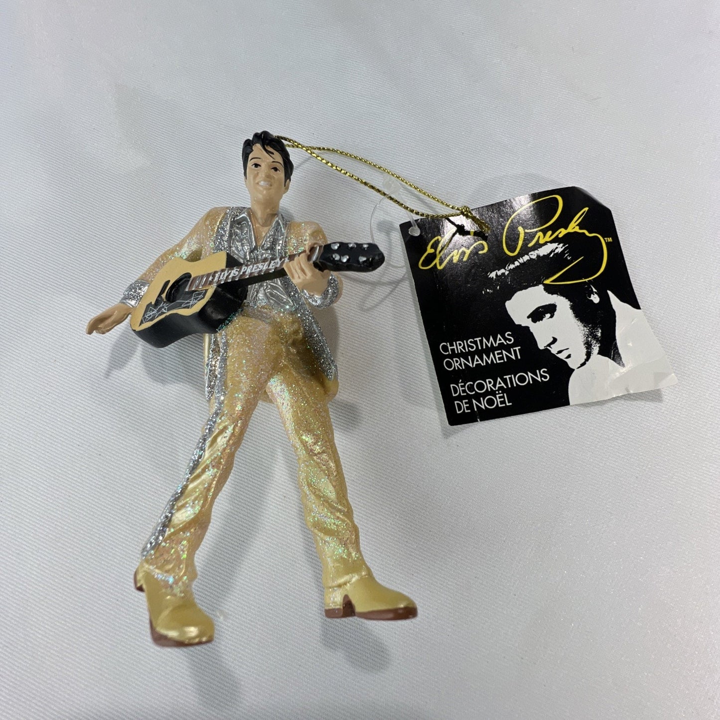 Elvis Presley Gold Suit Rocking '50s Ornament, 2019 New!