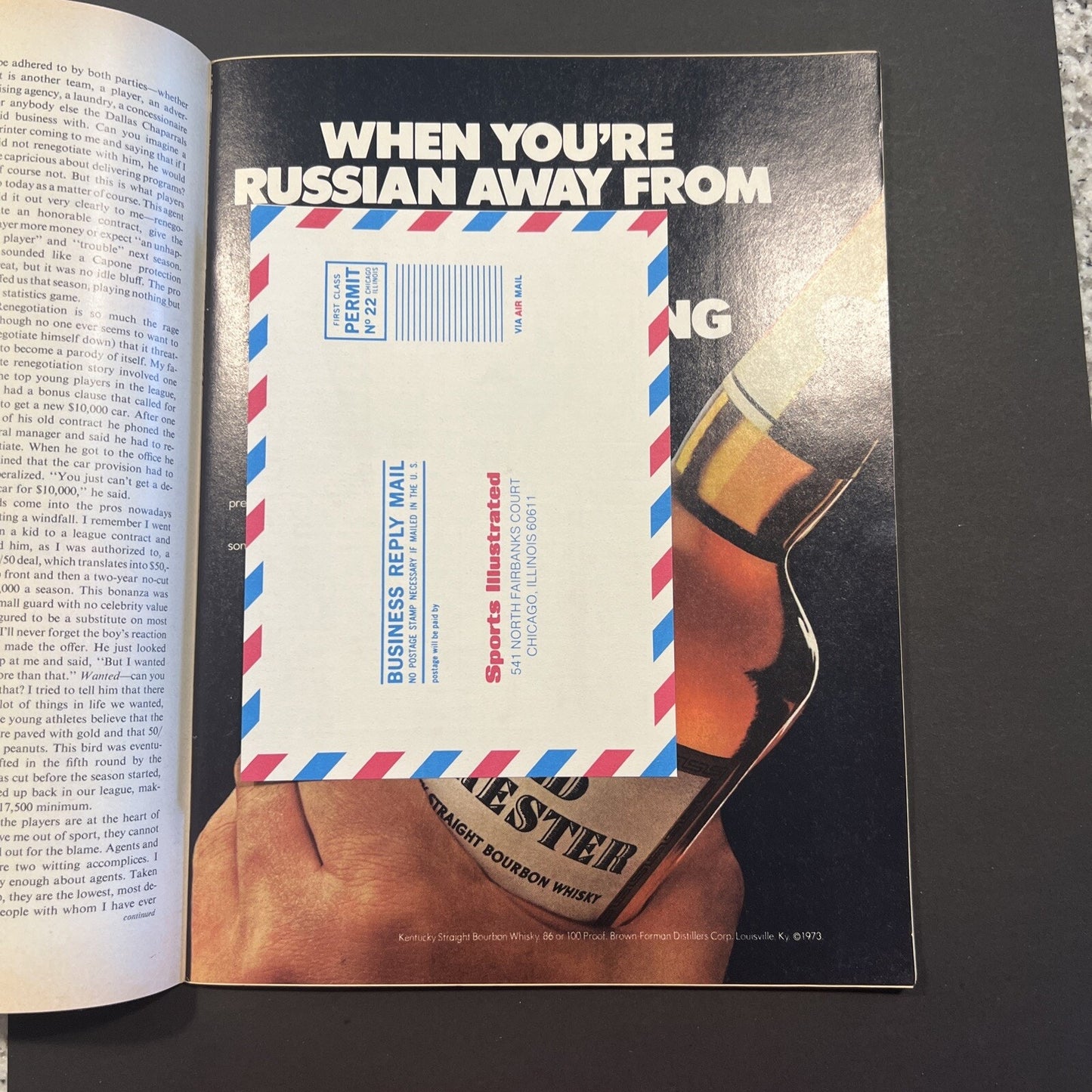 Sports Illustrated December 10, 1973 UCLA BY A WHISKER Len Elmore & Bill Walton