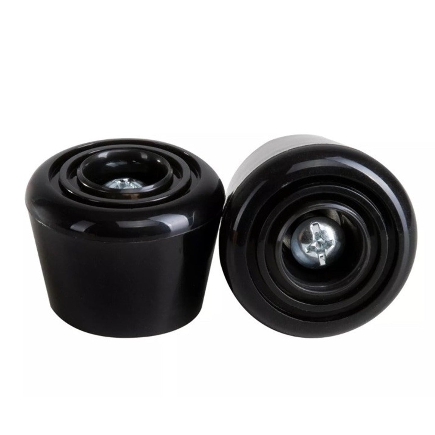 C7skates Quad Roller Skate Toe Stoppers Adults Black Color Wheels 47x35mm PU 82A