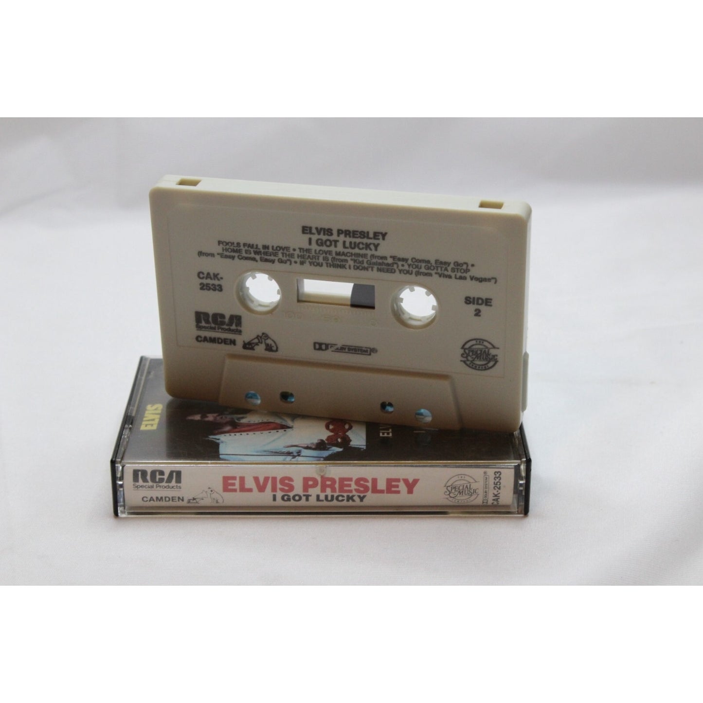 I Got Lucky Elvis Presley Cassette Tape Tested Music Used