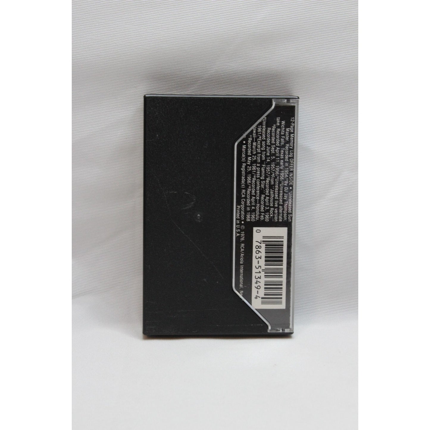 Elvis A Legendary Performer Vol 2 Cassette Tape Tested Music Used