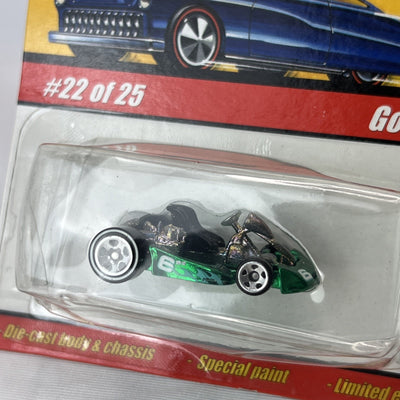Hot Wheels Go Kart Car Classics Car #22 of 25 Series 1 Green Flames Die Cast
