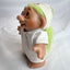 Vintage Dam Troll Doll Nurse Green Hair Brown Eyes 1986 Rare