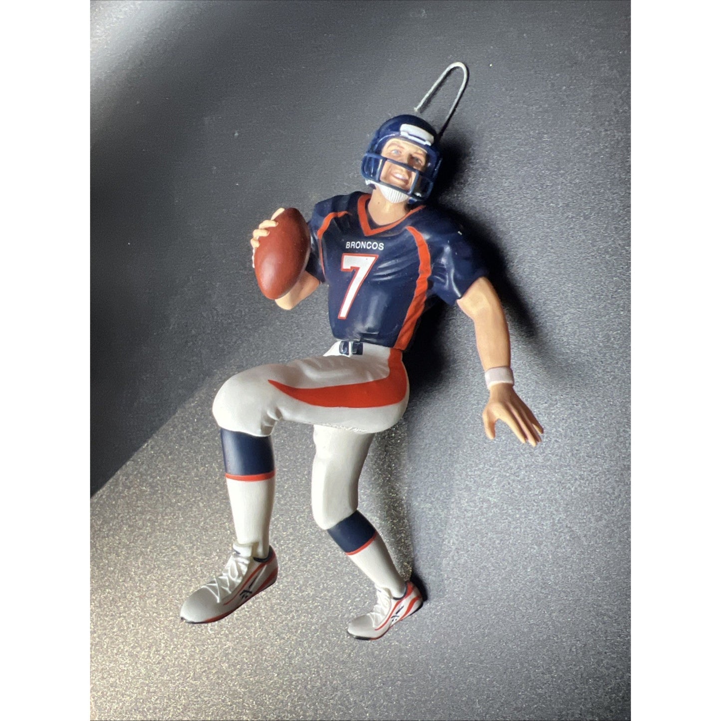 Hallmark Keepsake Christmas Ornament John Elway Denver Broncos NFL Football Vtg