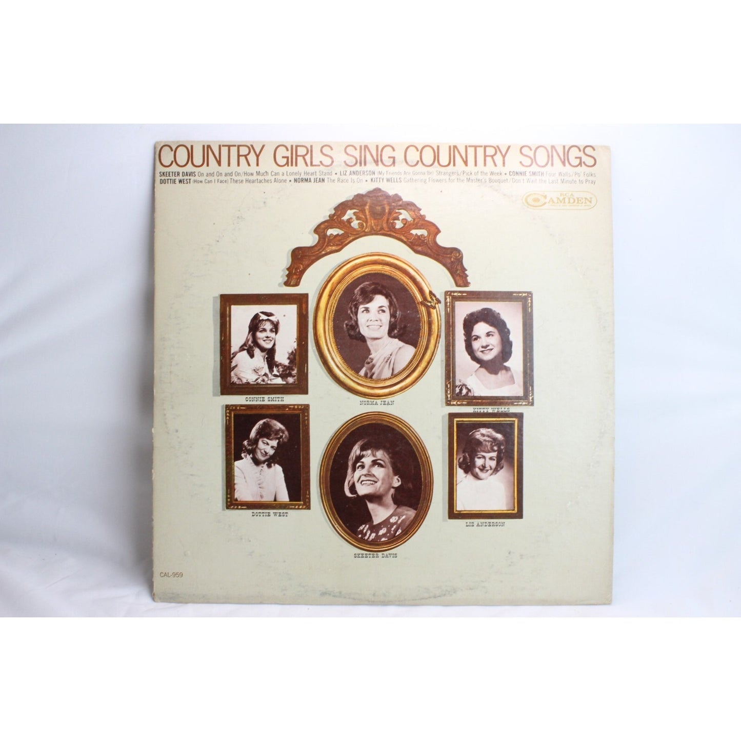 Country Girls Sing Country Songs Vinyl Record LP Tested Used