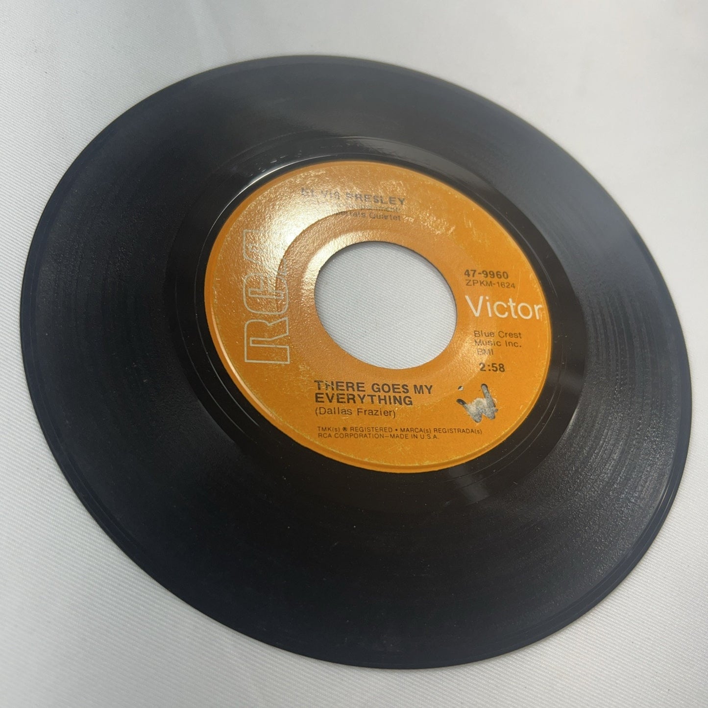 Elvis Presley I Really Don't Want To Know, RCA Victor 47-9960, Rock 45, 1971
