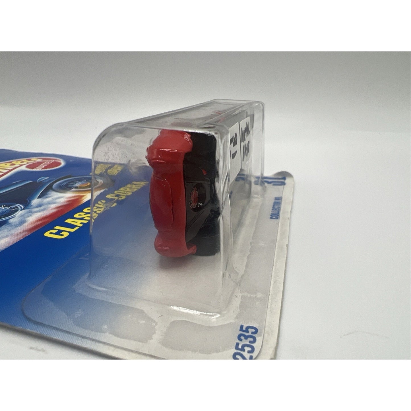 Hot Wheels Classic Cobra #31 Convertible Red 1990 Collectors Series Metal Base