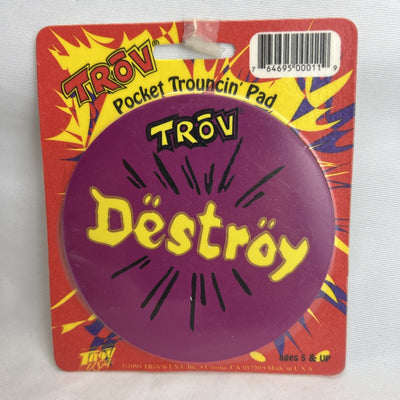 Trov Pocket Trouncin Pad Pogs Vintage 1994 Game Destroy Vintage Rare Sealed