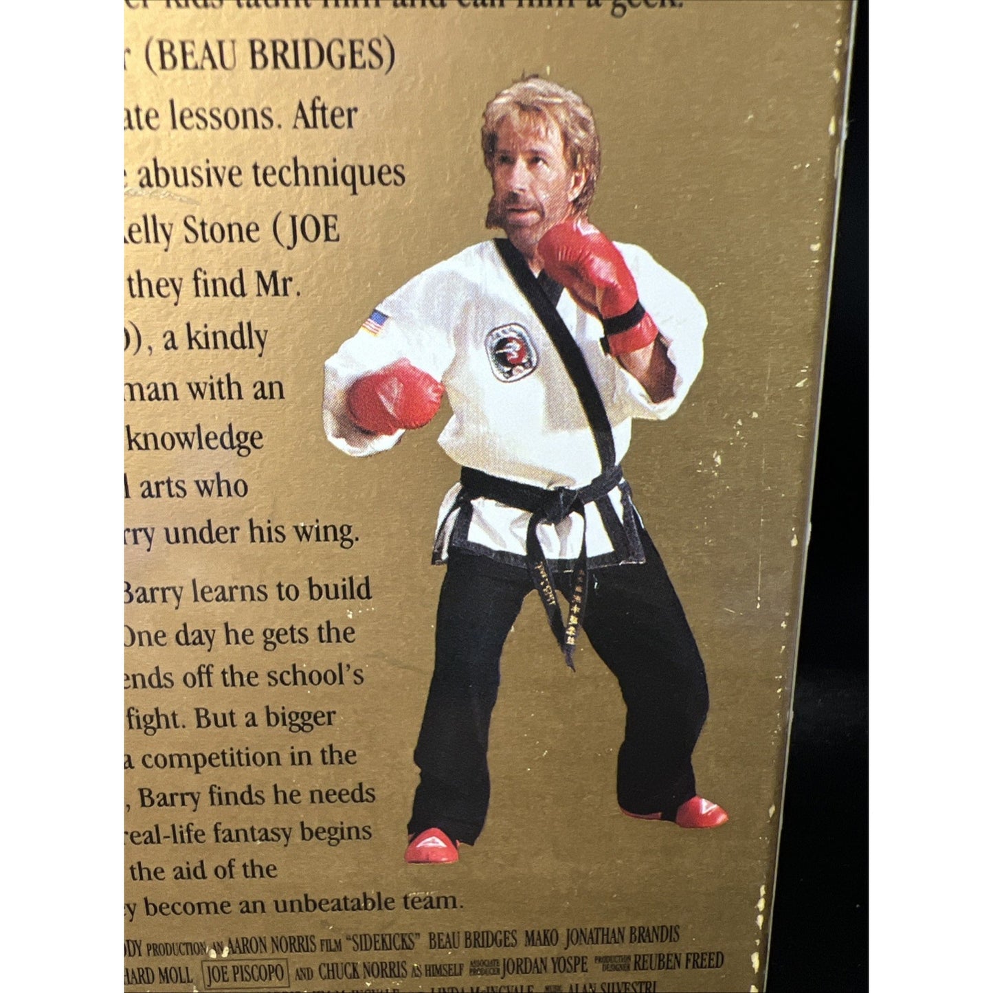 Sidekicks VHS Rare Movie Video 1993 Chuck Norris Karate Promotional Not For Sale