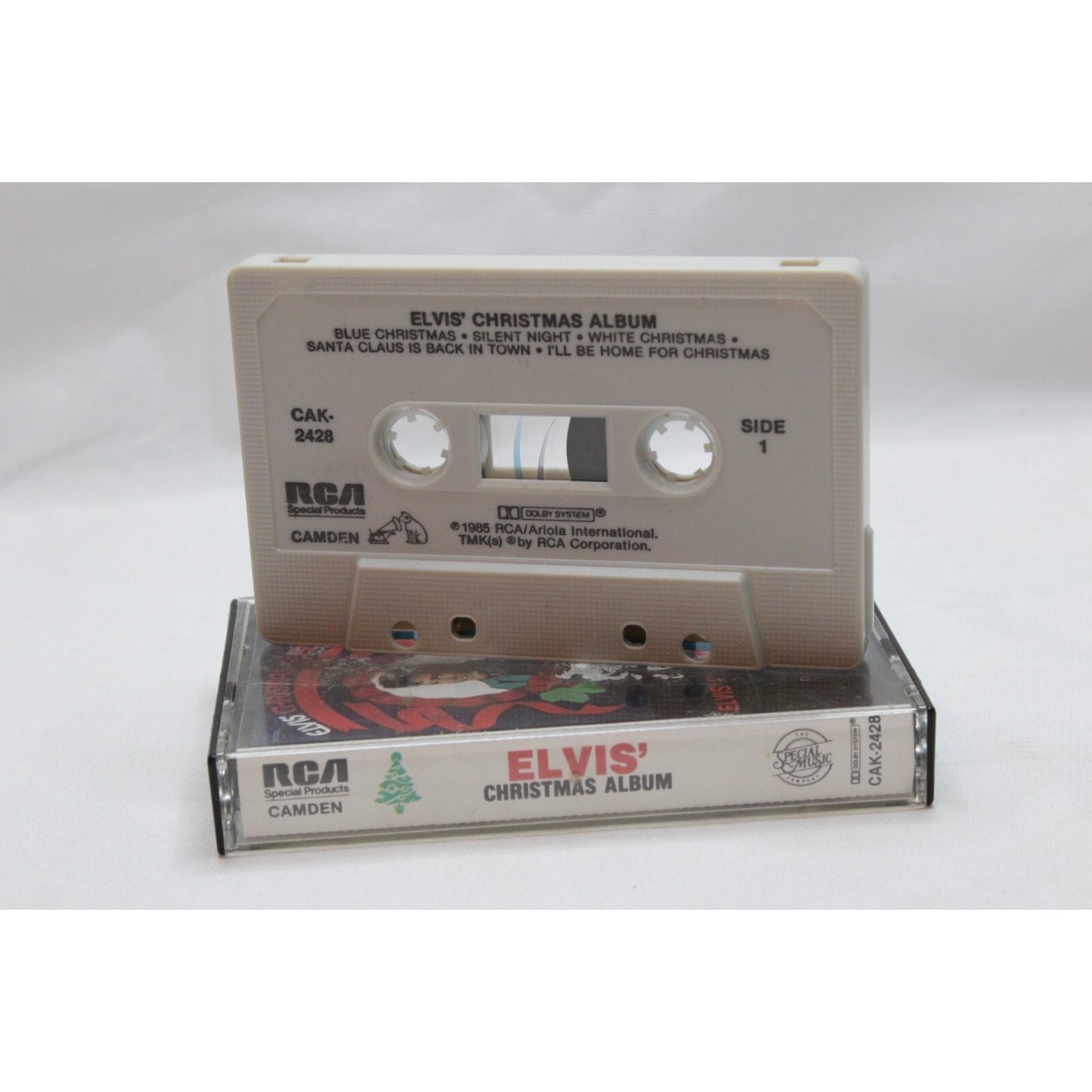 Elvis' Christmas Album Cassette Tape Elvis Presley Tested Music Used