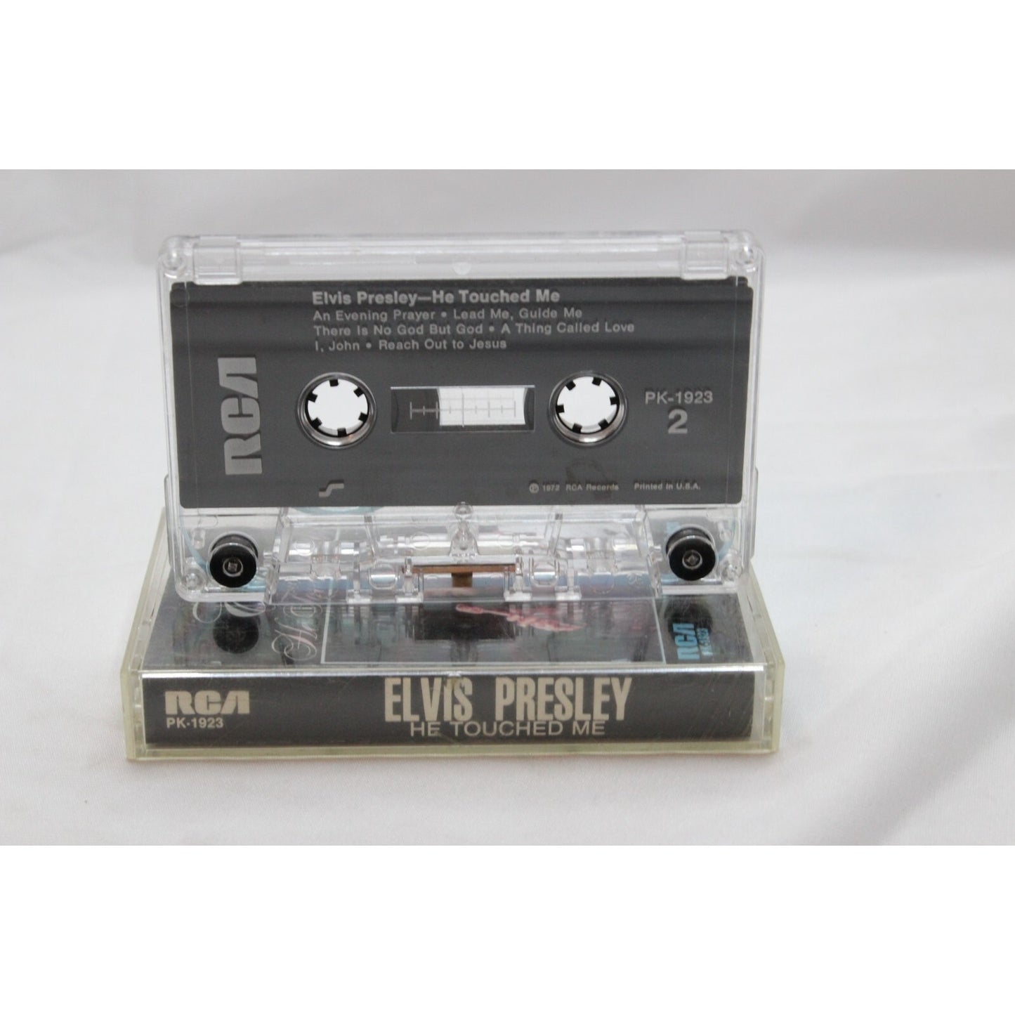 Elvis Presley He Touched Me Cassette Tape Tested Music Used