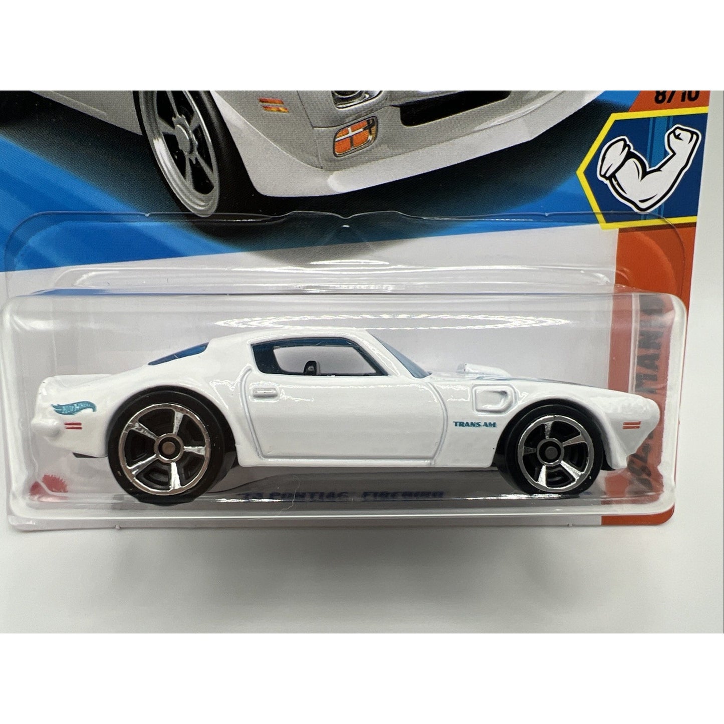 Hot Wheels 73 Pontiac Firebird 2025 Muscle Mania 1973 Muscle Car White