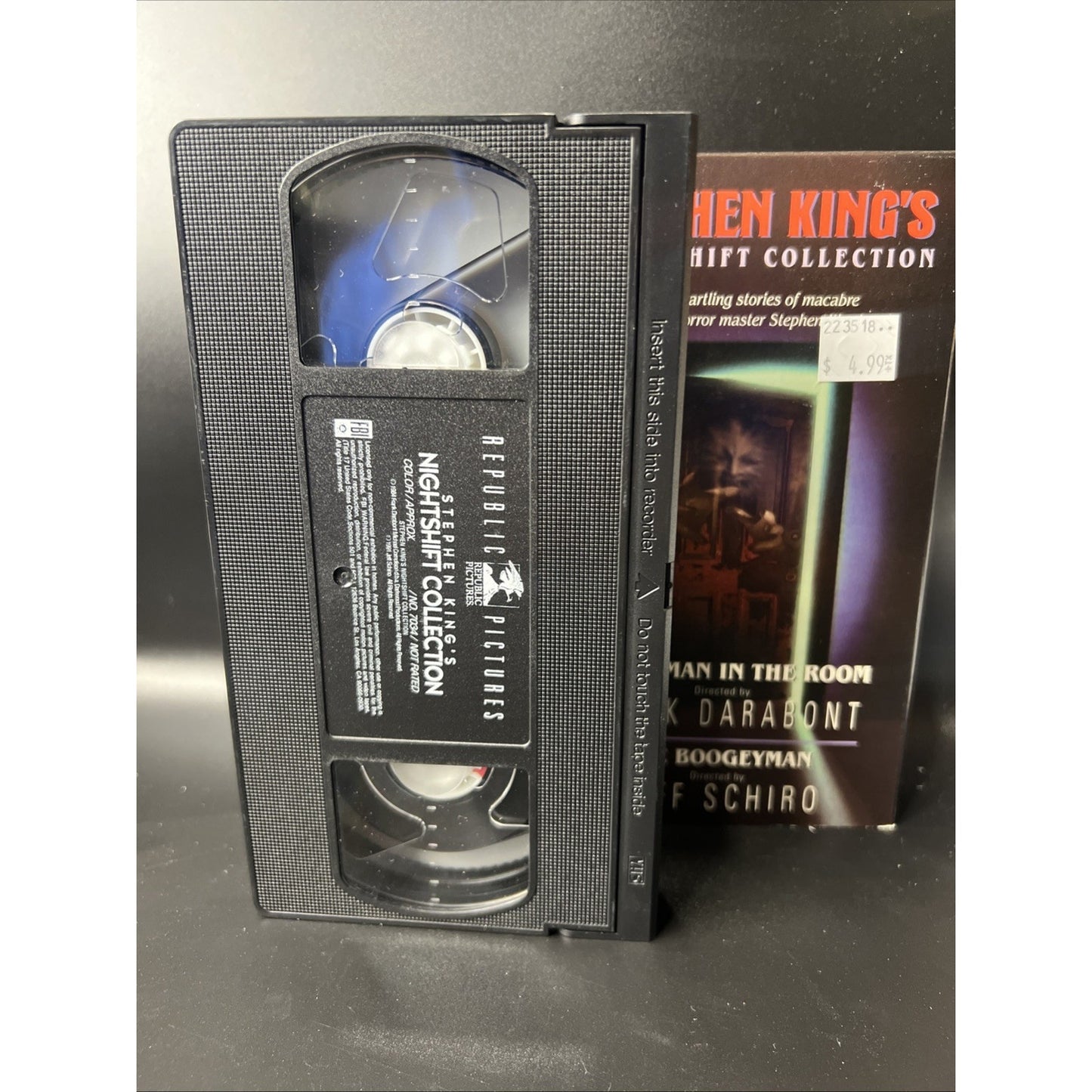 Stephen Kings Nightshift Collection The Woman in the Room The Boogeyman VHS