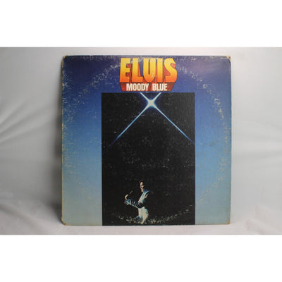 Elvis Presley Moody Blue Vinyl Record Tested Used