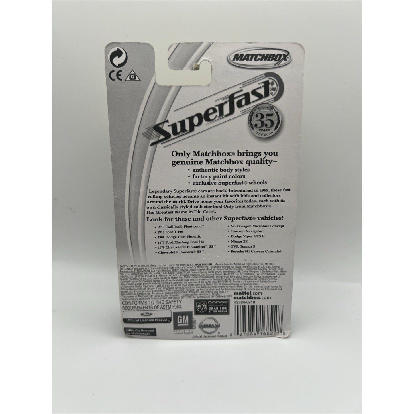 Matchbox 35th Anniversary Superfast #31 Volkswagen Micro Bus 1/64 Diecast Red