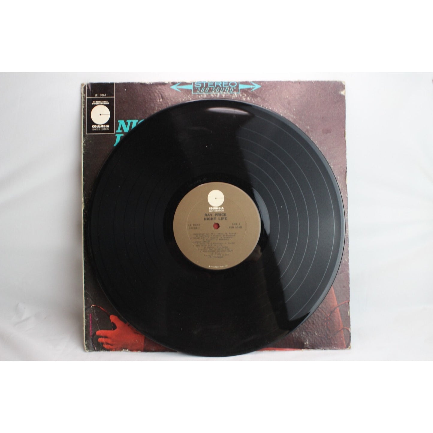 Night Life Ray Price Vinyl Record Tested Used