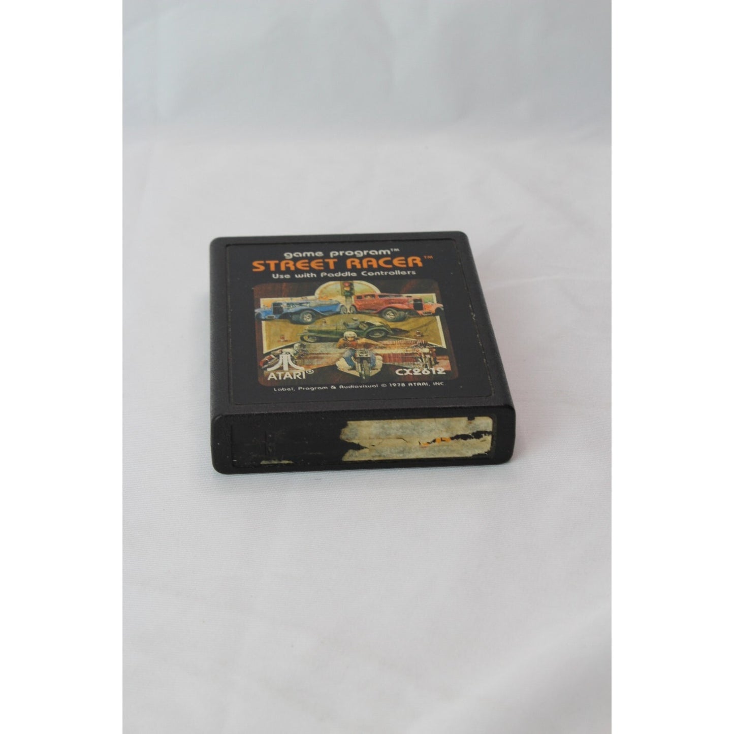 Street Racer CX2612 Atari 2600 Tested Video Game Used