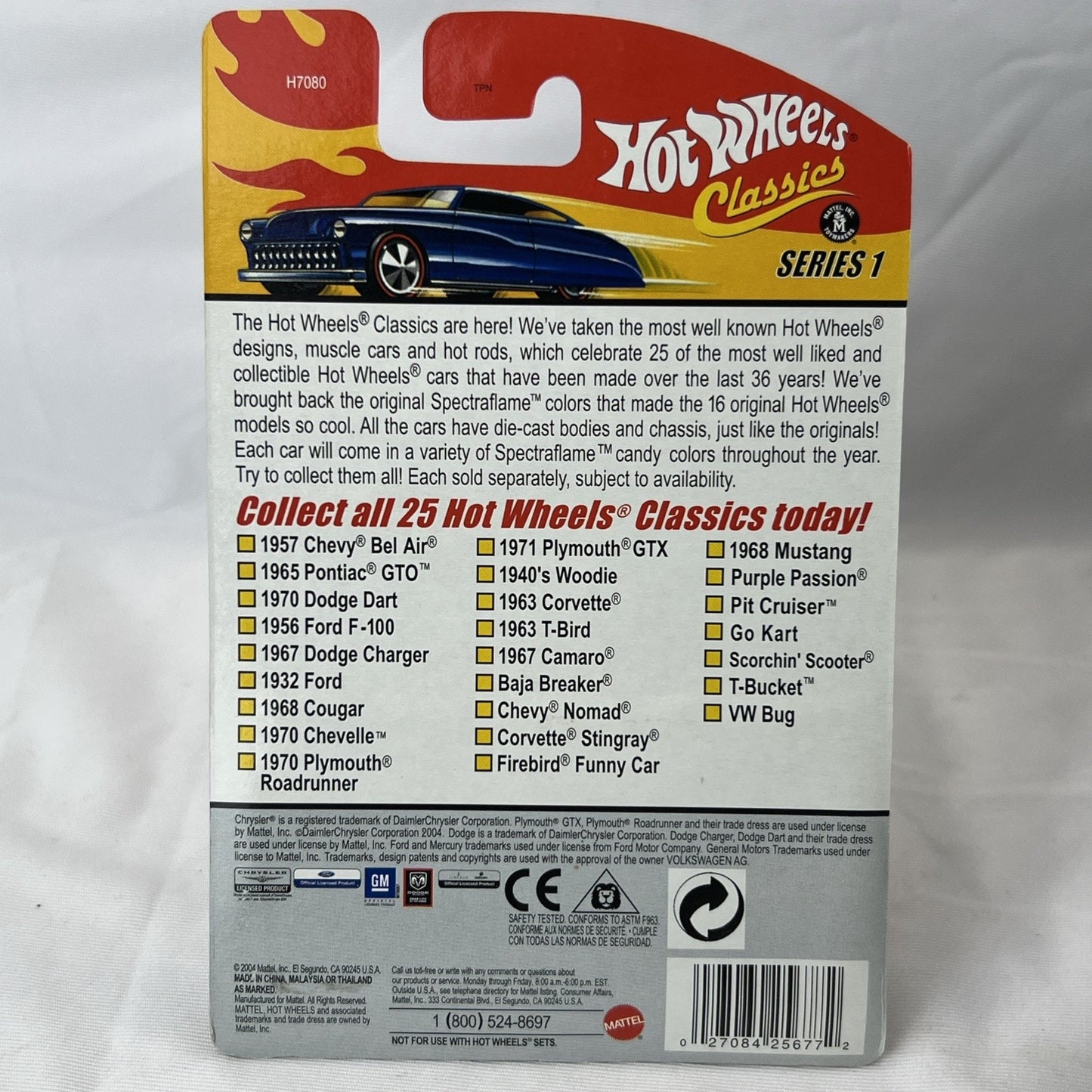 2004 Hot Wheels Classics Series 1 #15/25 Baja Breaker Van Truck Red Die Cast