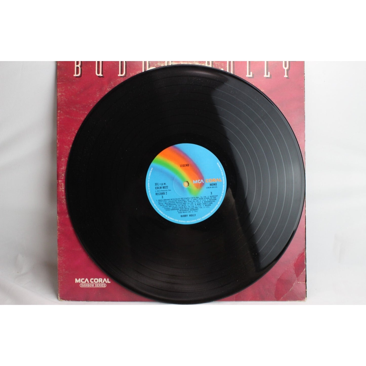 Buddy Holly Legend 1936–1959 Vinyl Record Tested Used