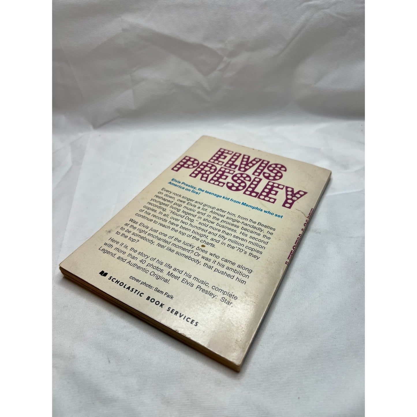 Meet Elvis Presley by Favius Friedman Paperback Biography Book Used