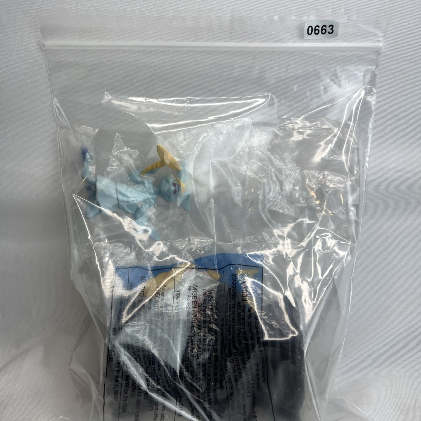 1996 McDonald's Happy Meal Toy Disney Hercules - Hermes Wind Titan Figure Sealed