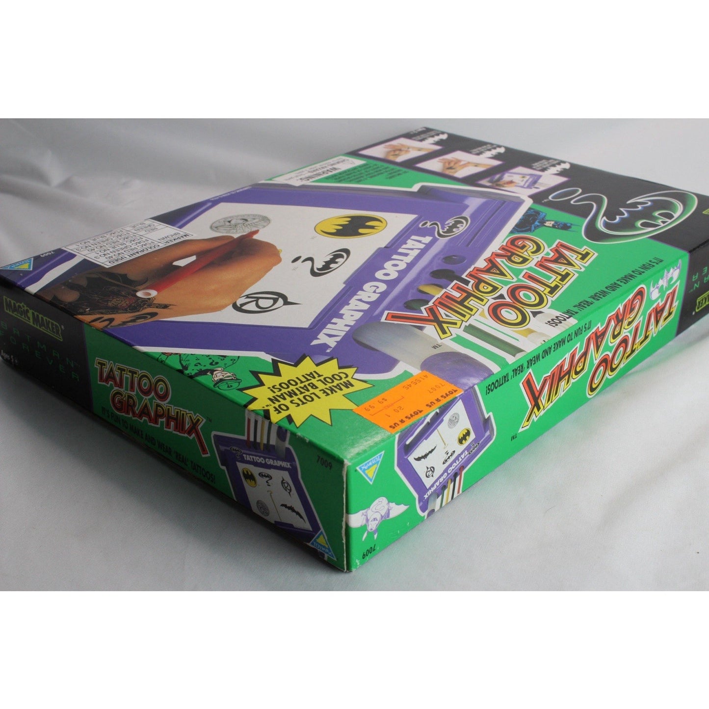 DC Batman Forever Tattoo Graphix 1995 Magic Maker Temporary Sticker Brand New