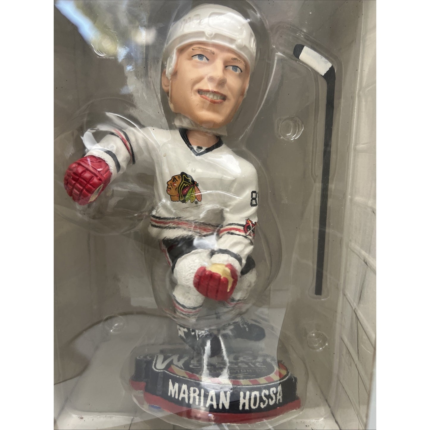 Super Rare 2015 Chicago Blackhawks Marian Hossa Bobblehead NHL Winter Classic