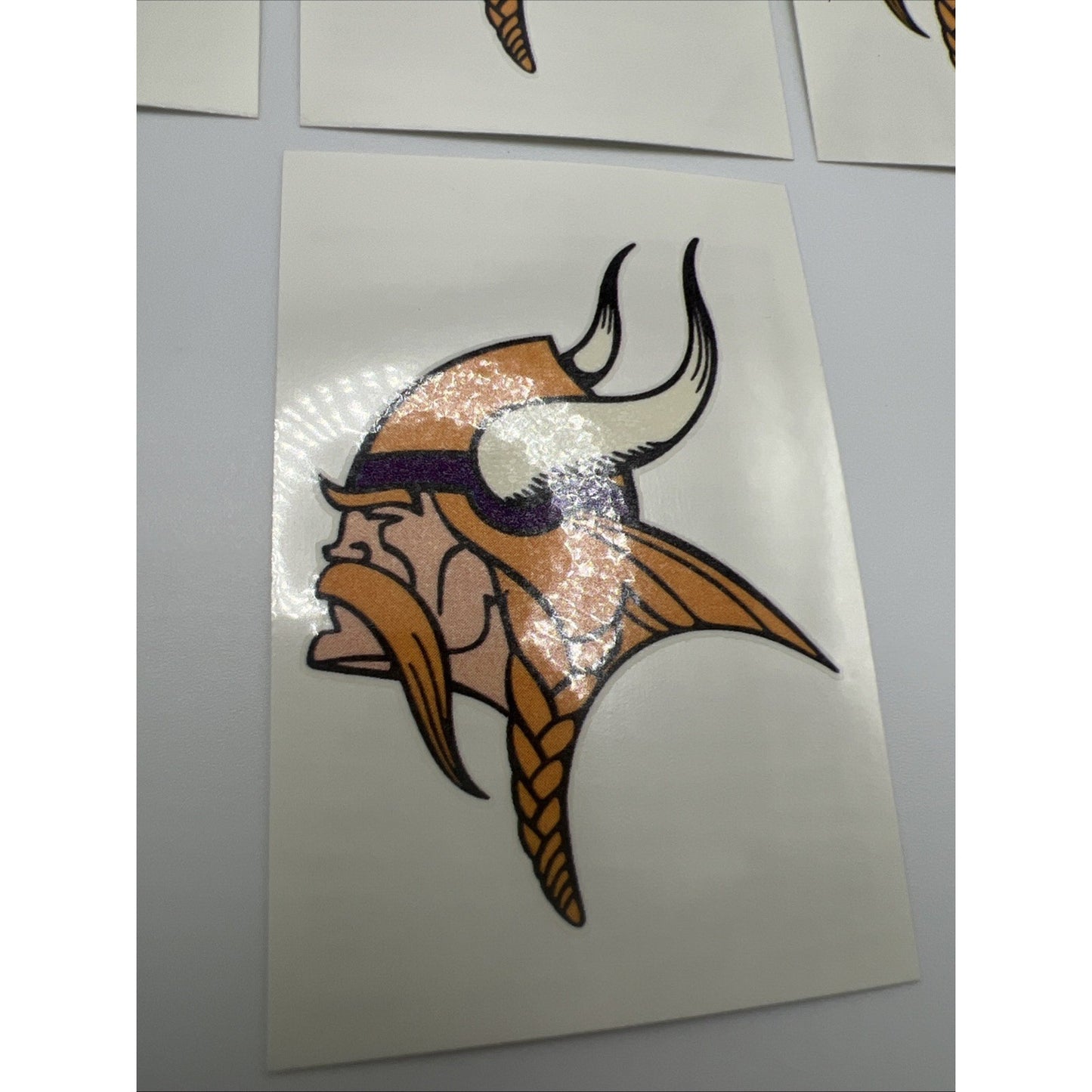 NFL MInnesota Vikings Temporary Tattoos 10 Sheets Face And Body Football Tattoo