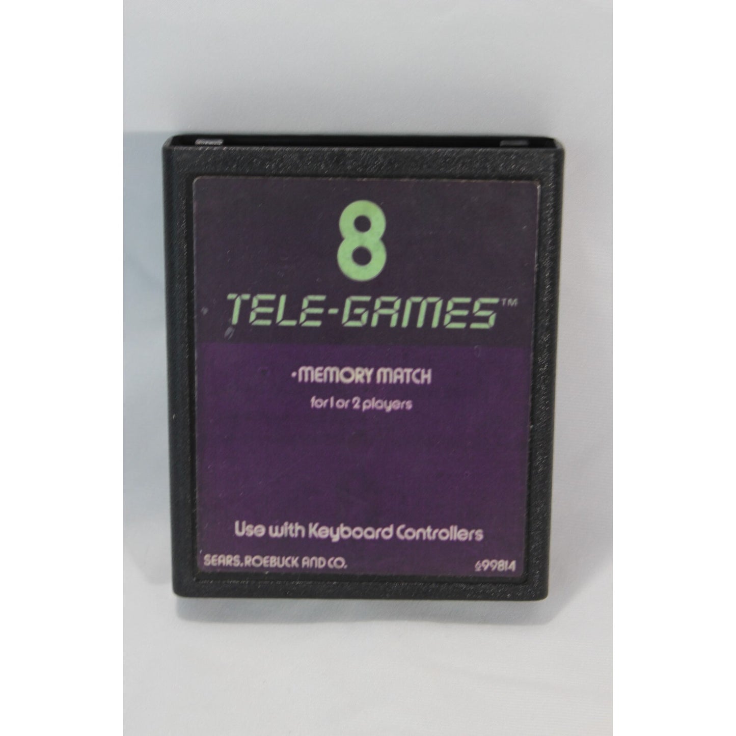 Memory Match Atari 2600 Sears Telegames 8 Tested Video Game Used