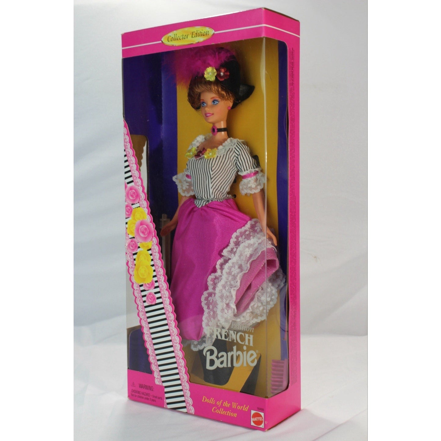 French Barbie Dolls of the World Collection Second Edition 1996 Mattel 16499 New