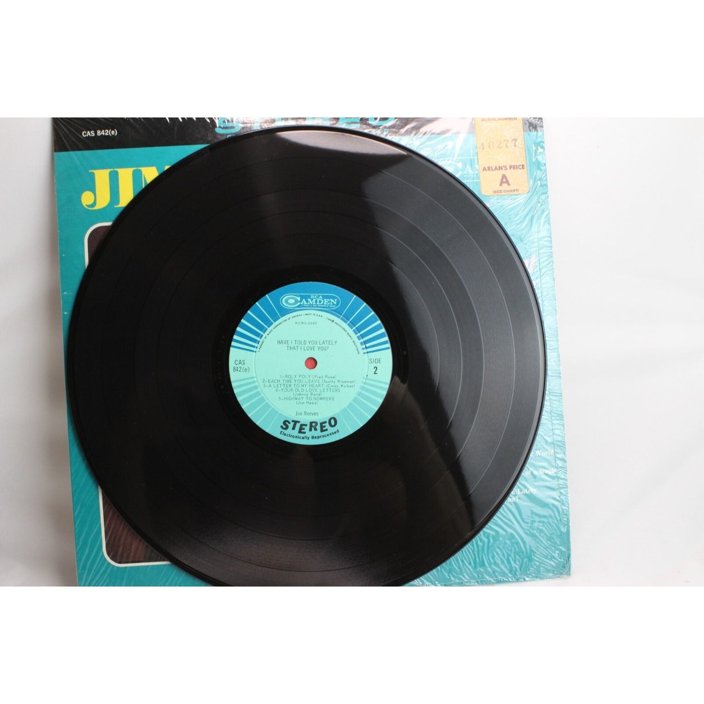 Jim Reeves Have I Told You Lately That I Love You? Vinyl Record Tested Used