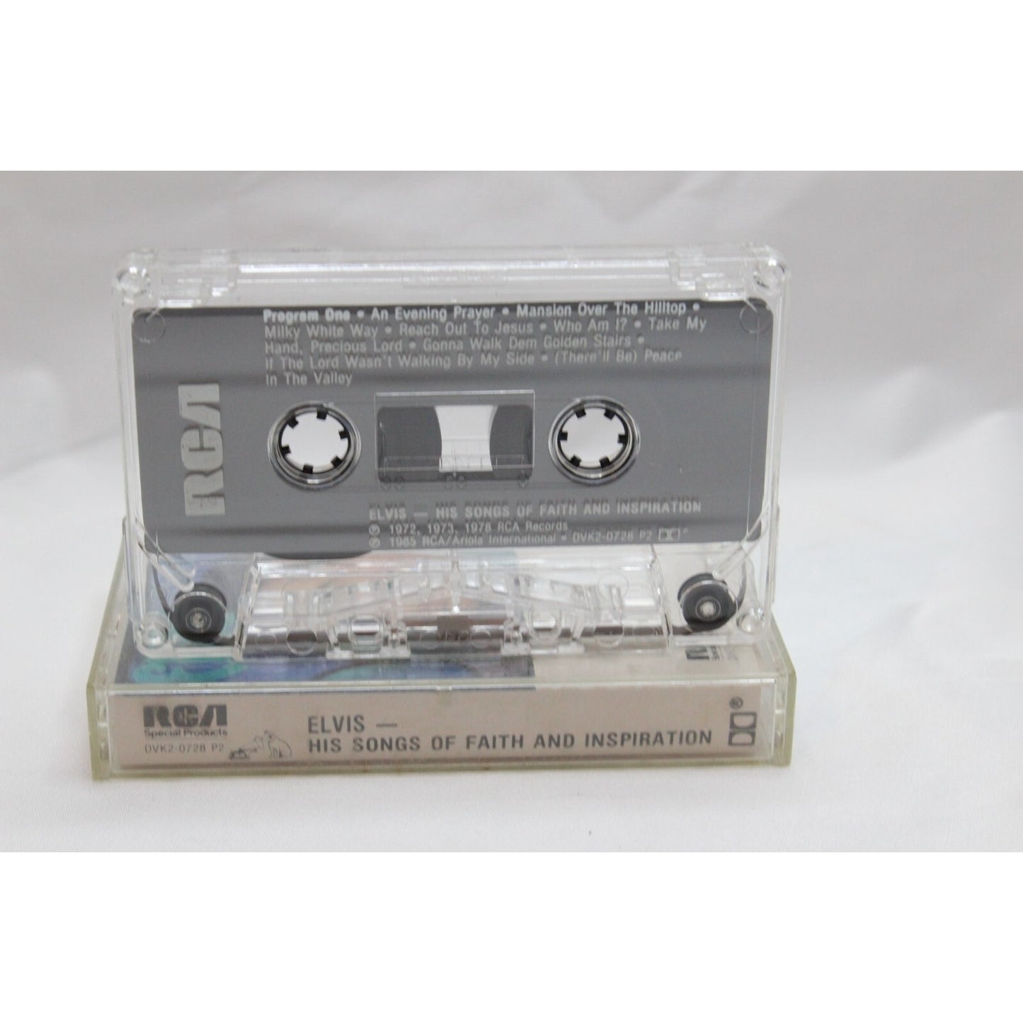 Elvis Presley His Songs Of Faith And Inspiration Cassette Tape Tested Music Used