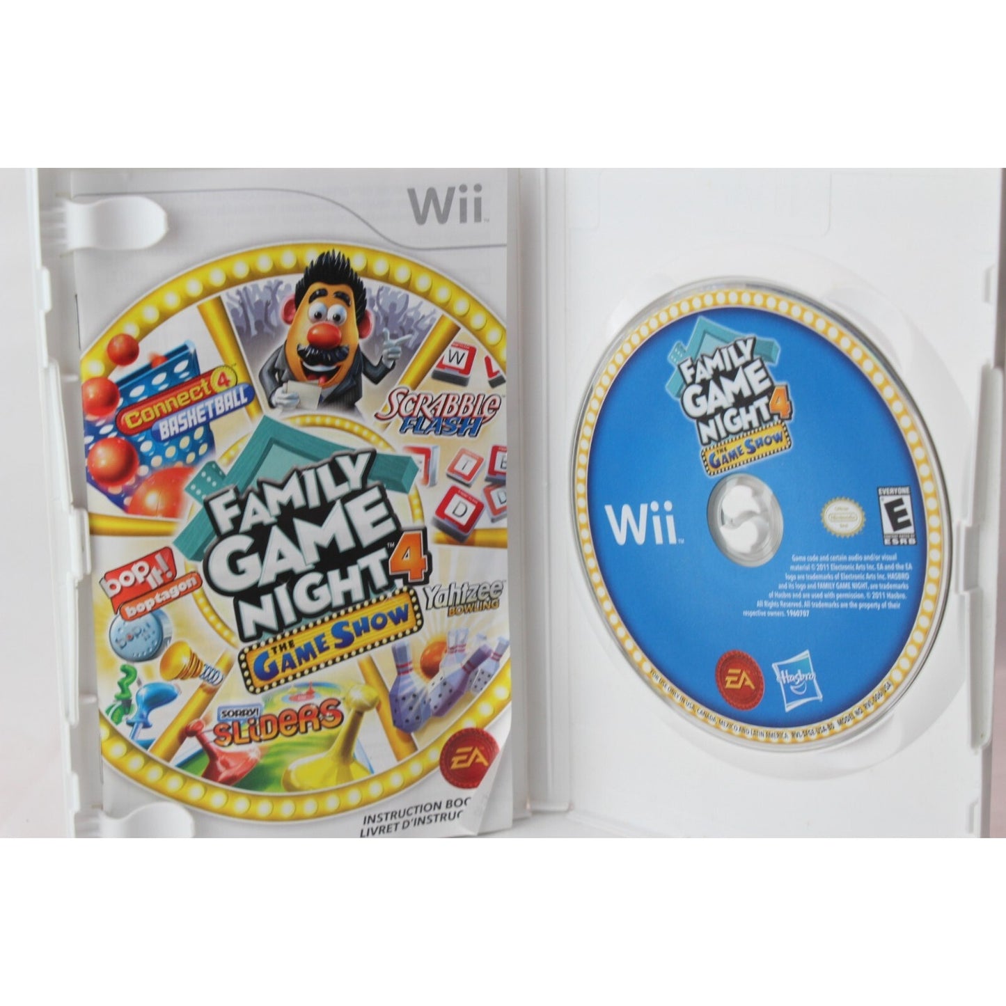 Family Game Night 4 The Game Show Nintendo Wii Tested Video Game Used