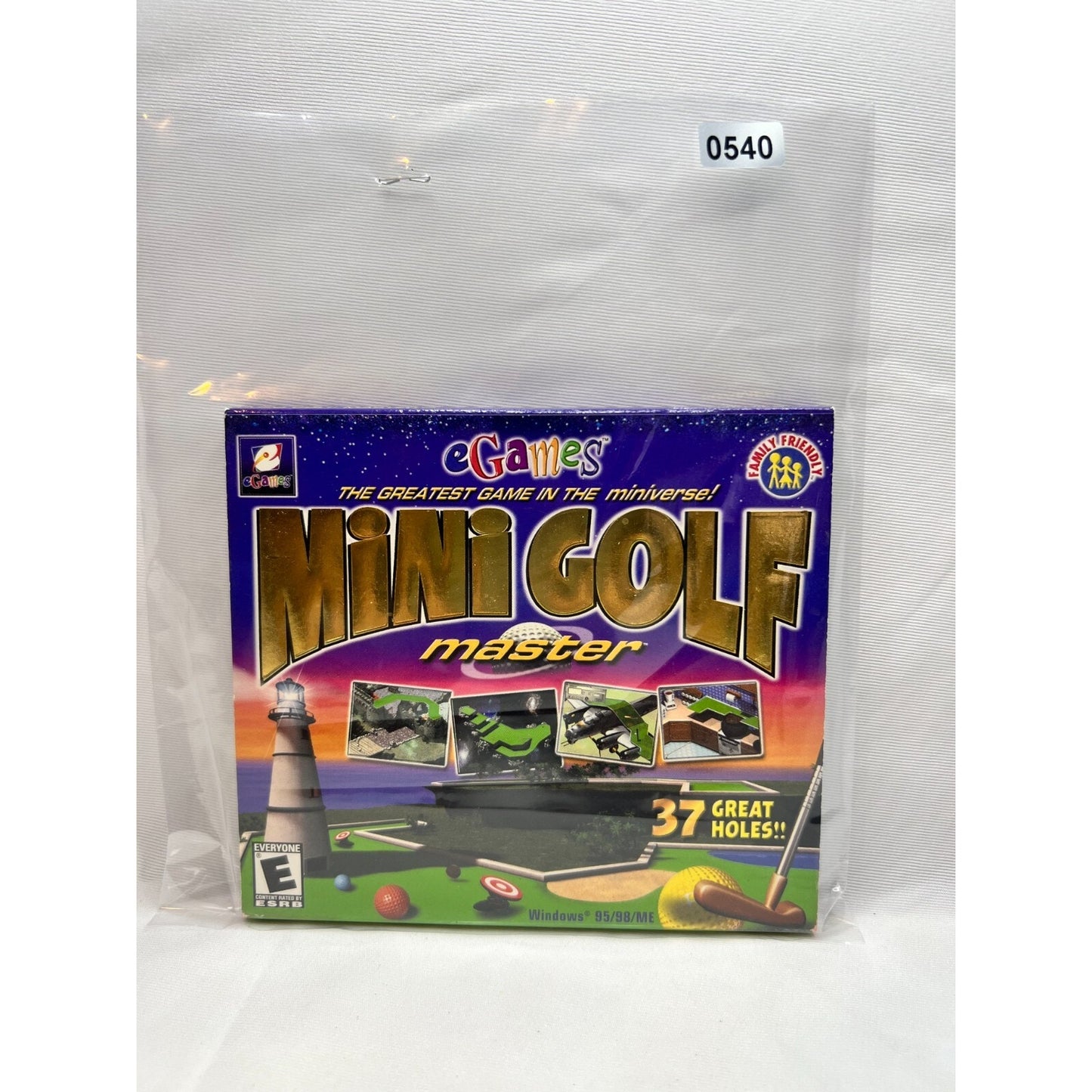 Mini Golf Master PC Game eGames Tested Video Game Used