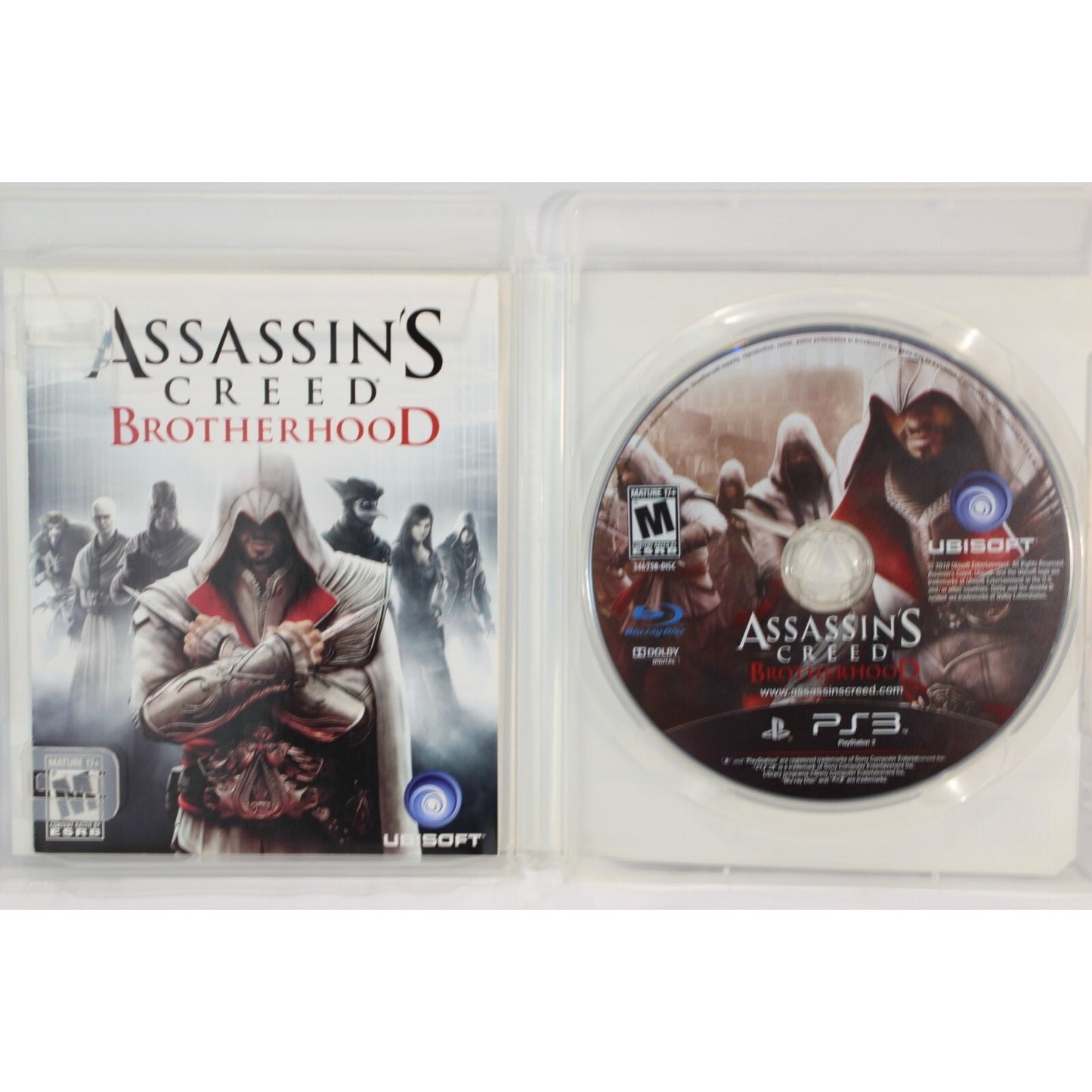 Assassin's Creed Brotherhood PlayStation 3 PS3 Video Game Used Action Game