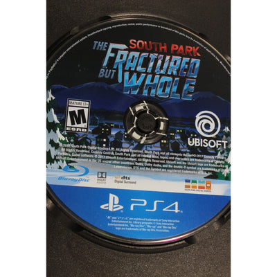 South Park The Fractured But Whole PS4 PlayStation 4 Tested Video Game Used RPG