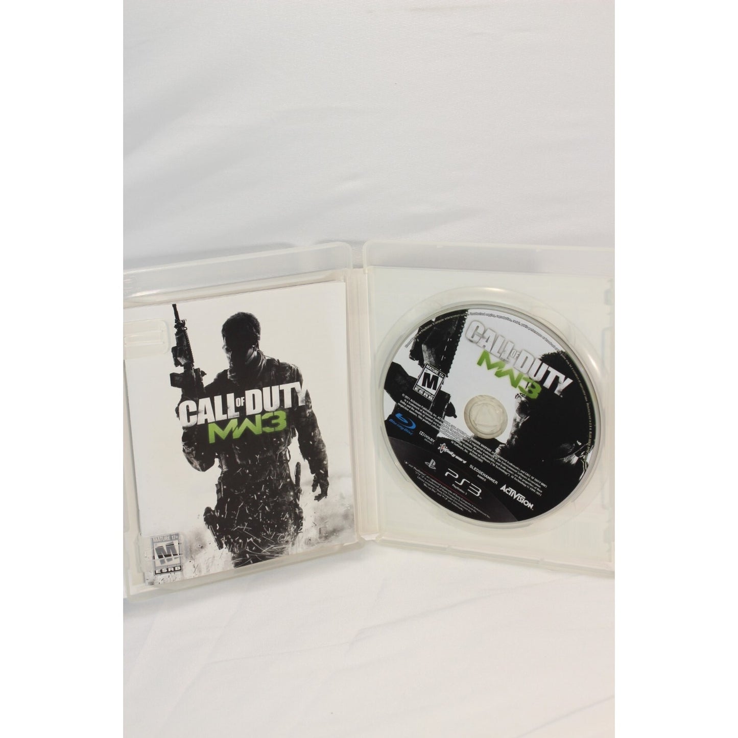 Call of Duty Modern Warfare 3 PlayStation 3 COD MW3 PS3 Tested Video Game Used