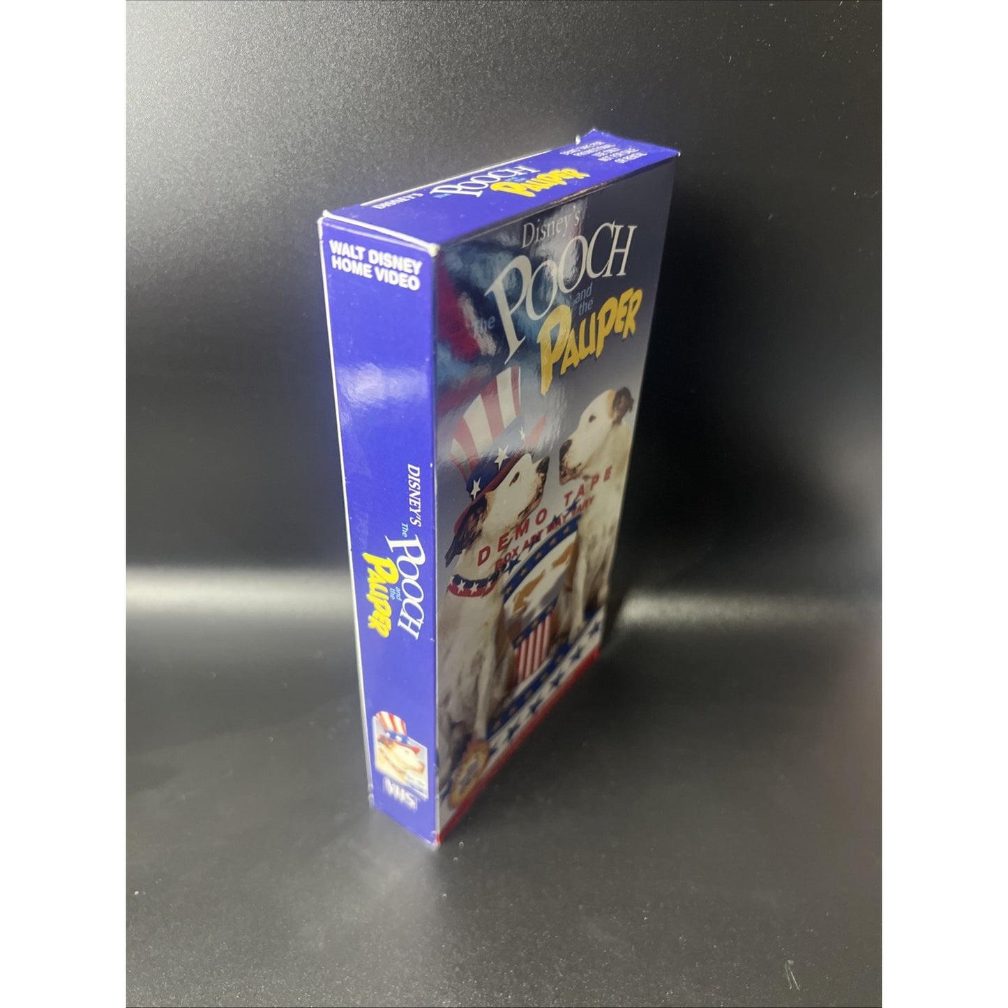 Rare DEMO TAPE Walt Disney's The Pooch and the Pauper VHS Full Length Screener