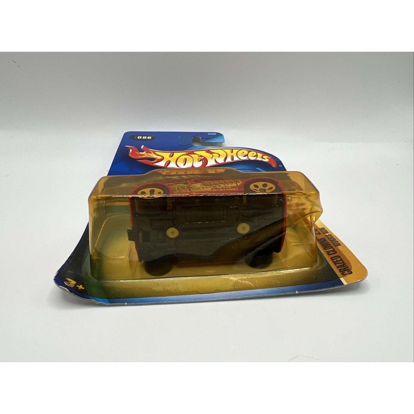 2003 Hot Wheels #96 Crazed Clowns 2/5 Morris Mini Red Cooper Spoke Wheels