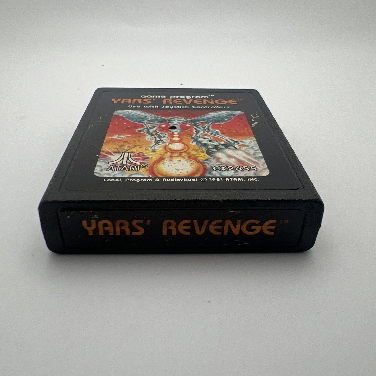 Yars Revenge Atari 2600 1981 Cartridge Vintage Retro Video Game Tested & Working