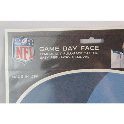 Tennessee Titans Game Day Face Temporary Tattoo NFL Football Fan Peel Off